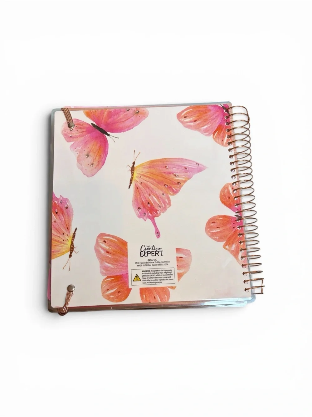 The Creative Expert Spread Your Wings Butterfly 17-Month Planner 8/26 - 12/27